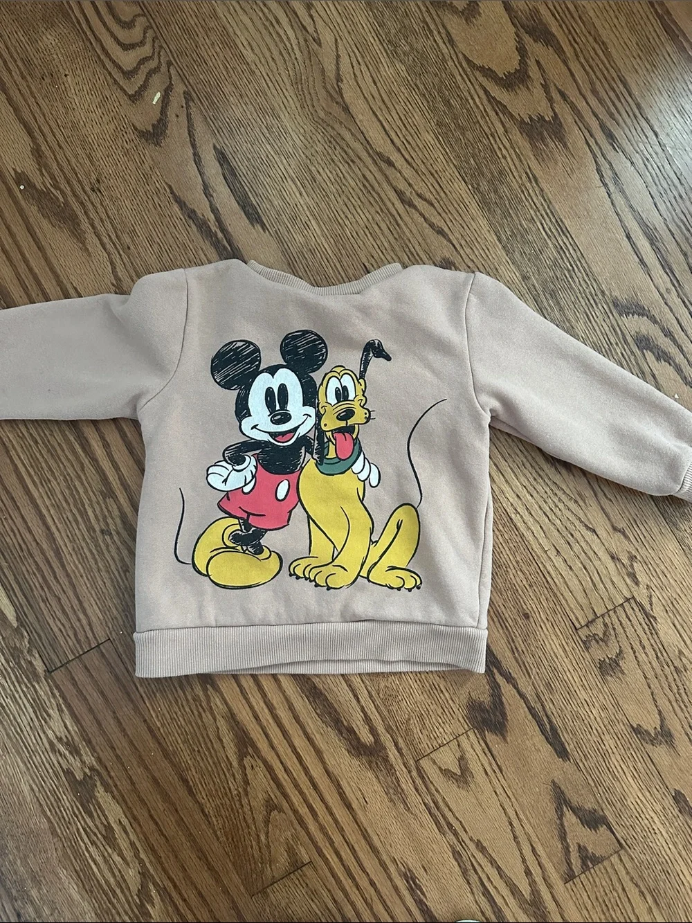 Mickey Mouse Sweatsuit Set- Size 2T